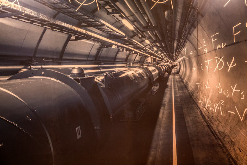 How large is the LHC?